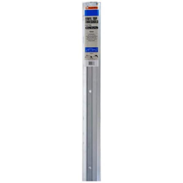 Thermwell Products Thermwell DT36-72A 3.75 x 72 in. Brushed Aluminum Super Deluxe Threshold Kit 174356 - main